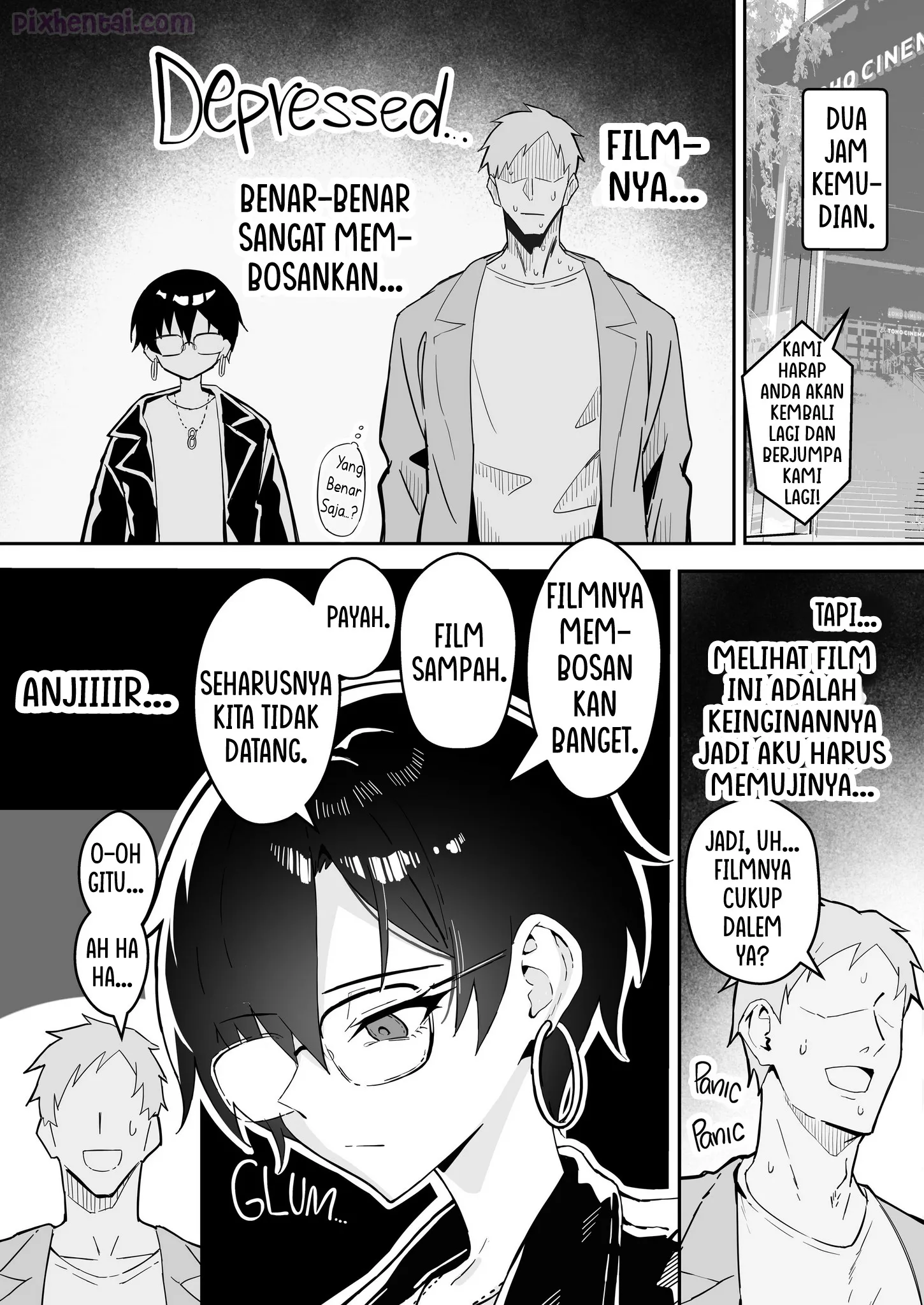 Komik hentai xxx manga sex bokep A Boring Date with My Blunt, Boyish Babe and Her Hidden Assets 5